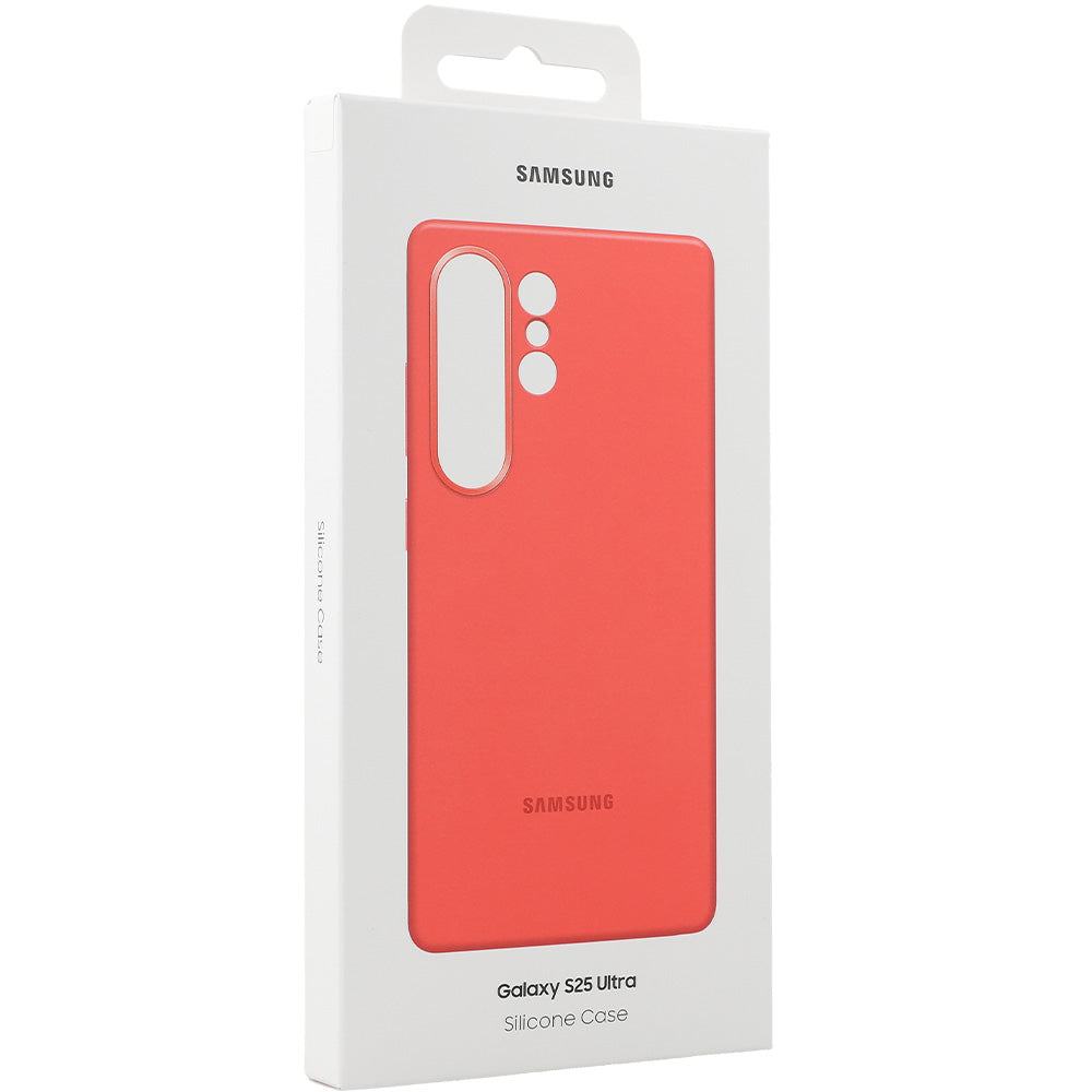 Handyhülle für Galaxy S25 Ultra, Samsung Silicone Case, Rot