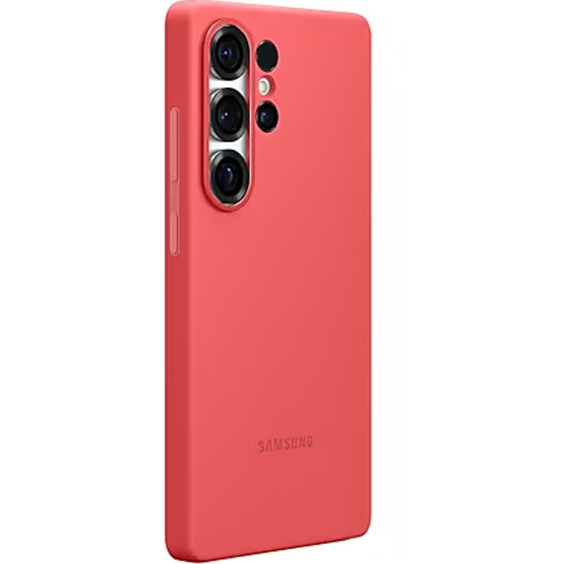 Handyhülle für Galaxy S25 Ultra, Samsung Silicone Case, Rot