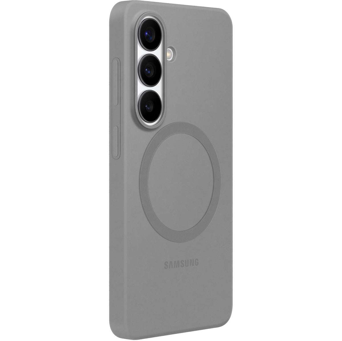 Handyhülle für Galaxy S26, Samsung Silicone Magnet Case mit MagSafe, Grau