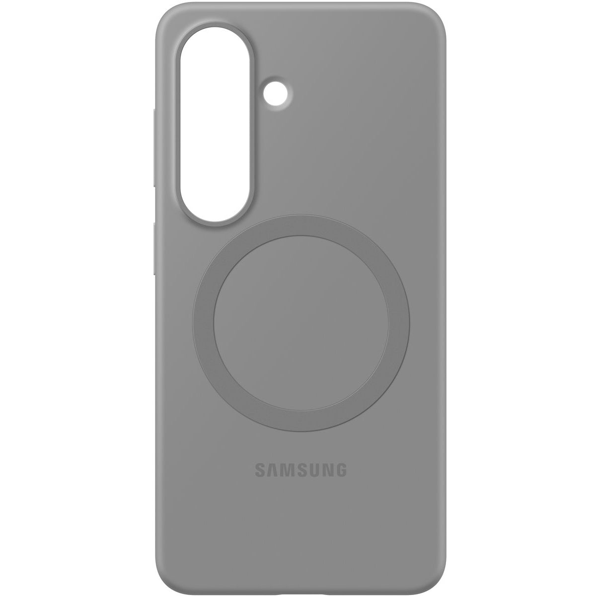 Handyhülle für Galaxy S26, Samsung Silicone Magnet Case mit MagSafe, Grau