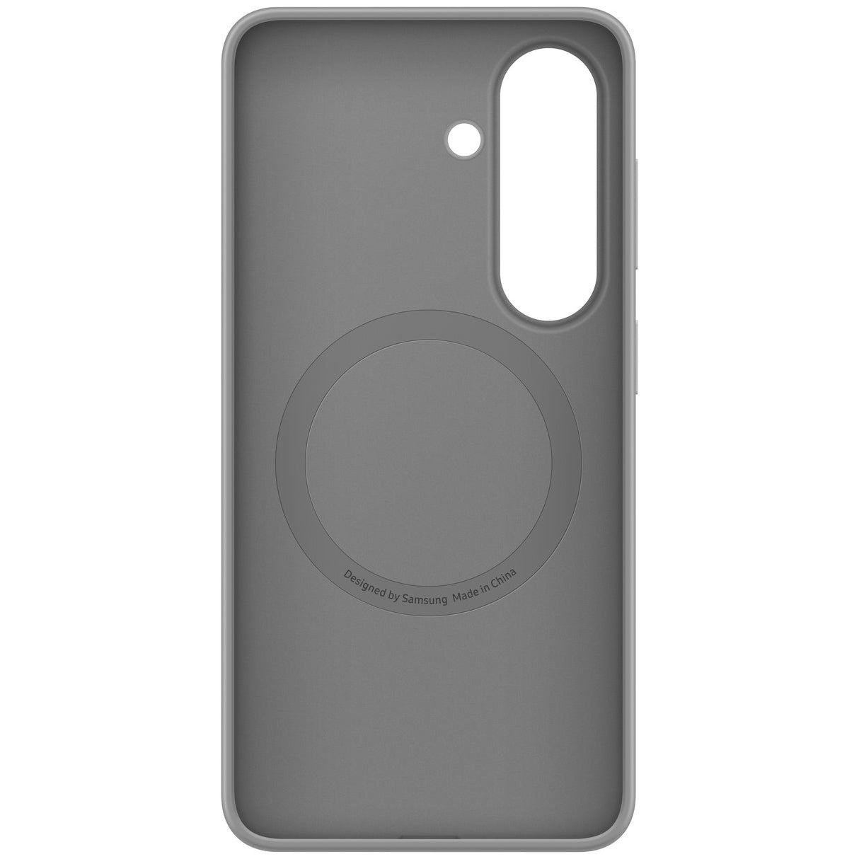 Handyhülle für Galaxy S26, Samsung Silicone Magnet Case mit MagSafe, Grau