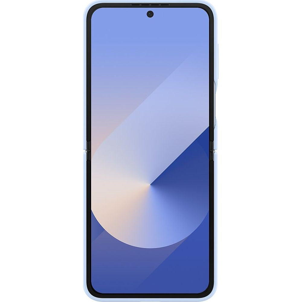 Handyhülle für Galaxy Z Flip7 FE / Z Flip6, Samsung Silicone Case Ring, Blau