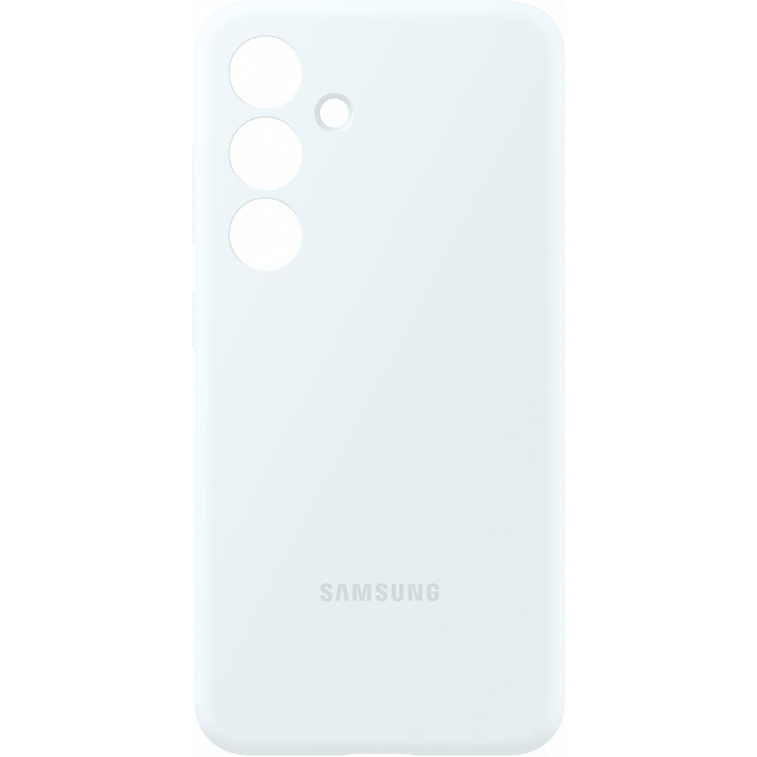Schutzhülle für Galaxy S24, Samsung Silicone Cover, weiss