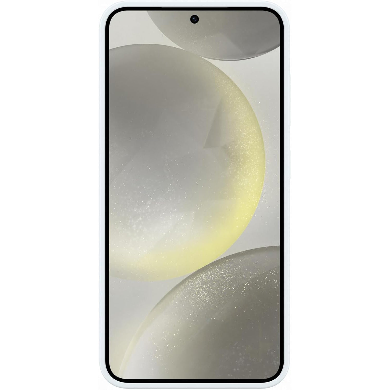 Schutzhülle für Galaxy S24, Samsung Silicone Cover, weiss
