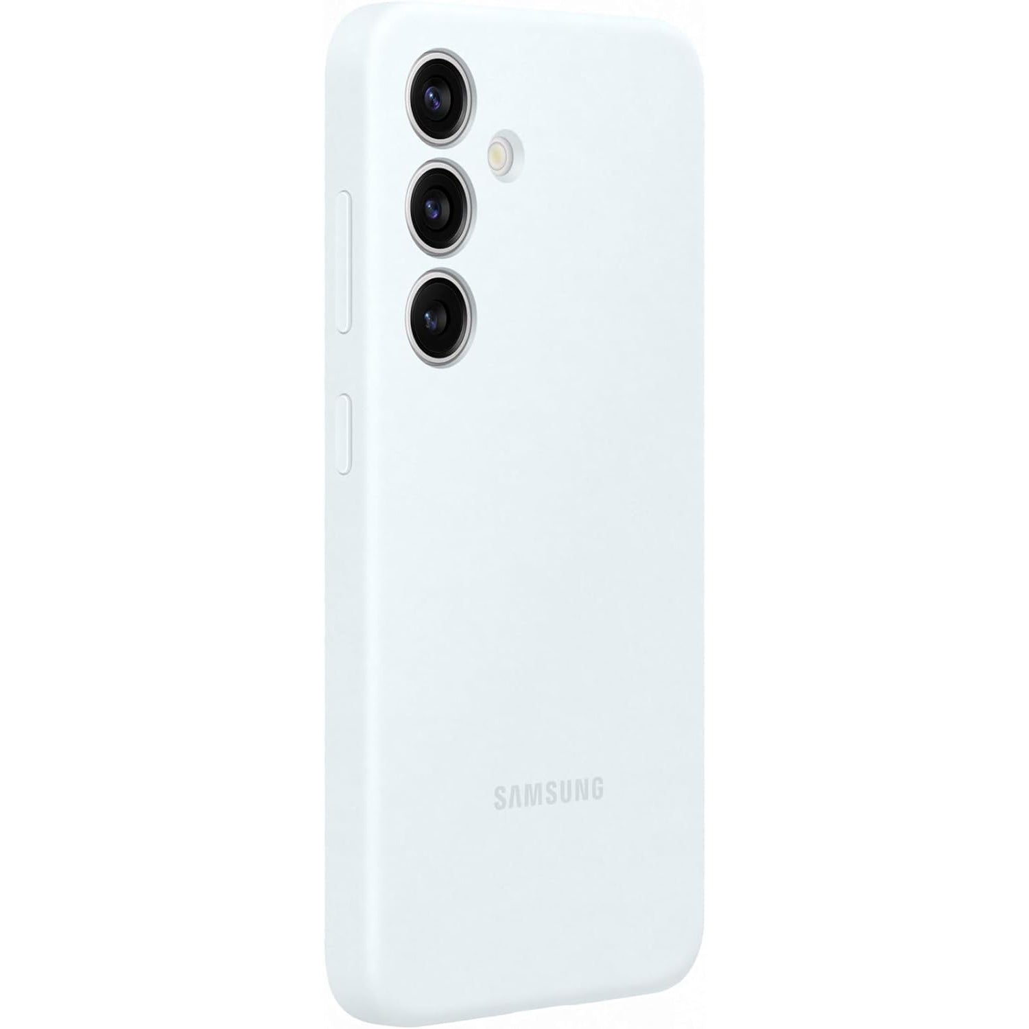 Schutzhülle für Galaxy S24, Samsung Silicone Cover, weiss