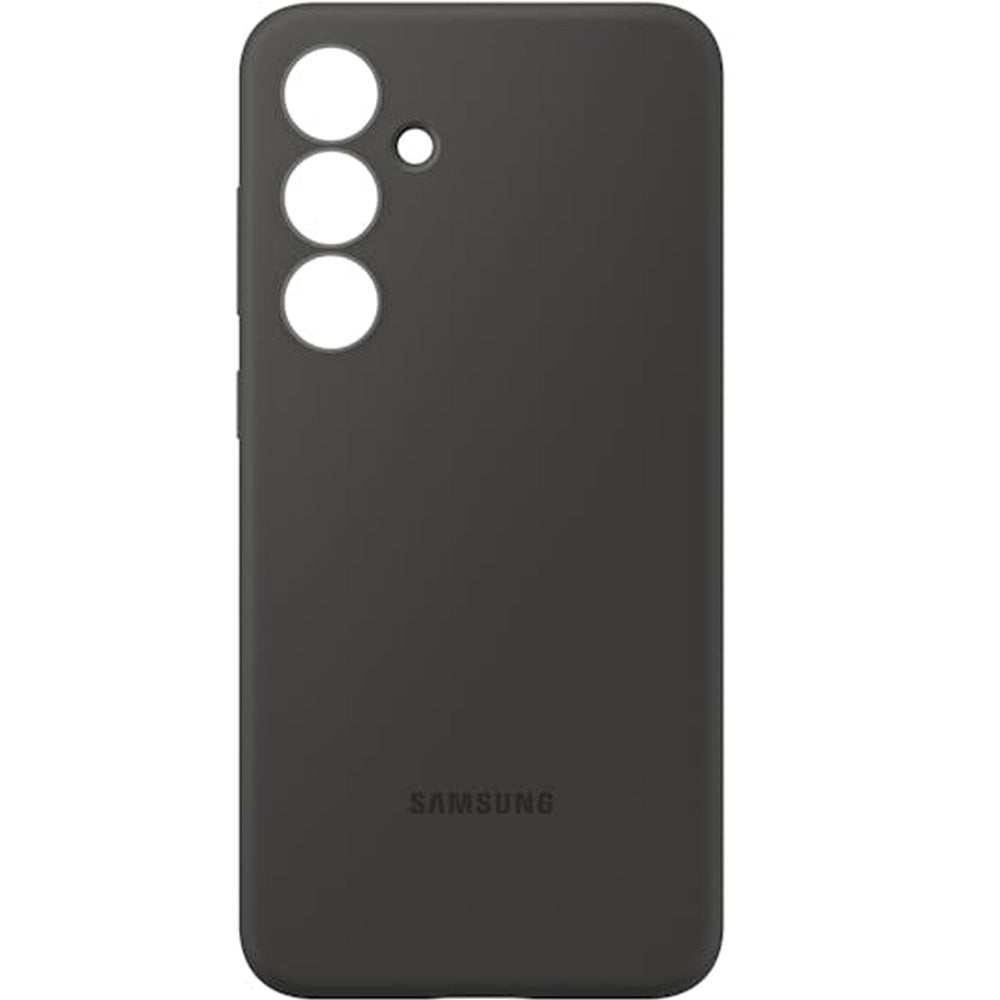 Handyhülle für Galaxy S24 FE, Samsung Silicone Cover, Schwarz
