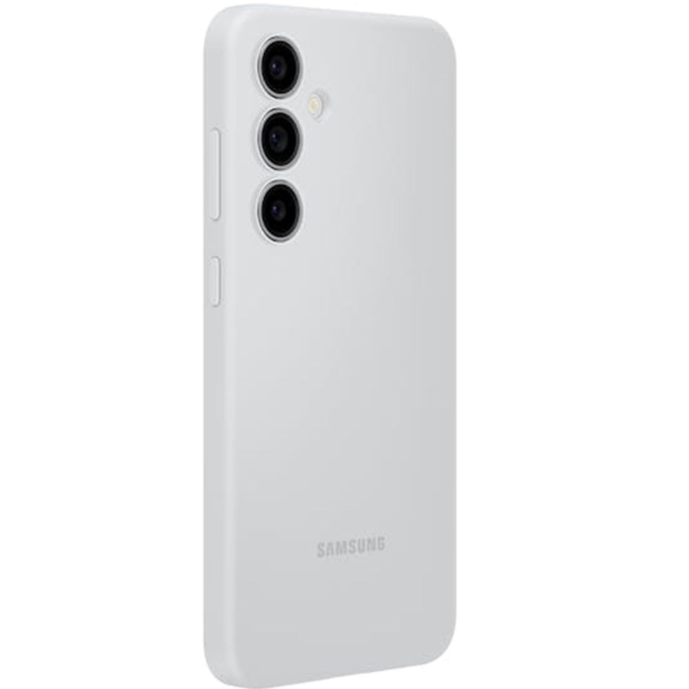 Handyhülle für Galaxy S24 FE, Samsung Silicone Cover, Grau