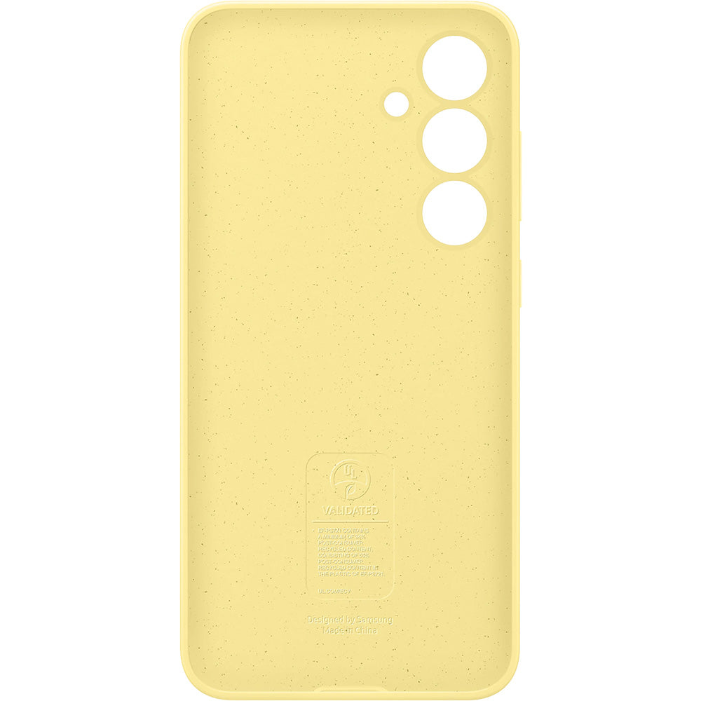Handyhülle für Galaxy S24 FE, Samsung Silicone Cover, Gelb