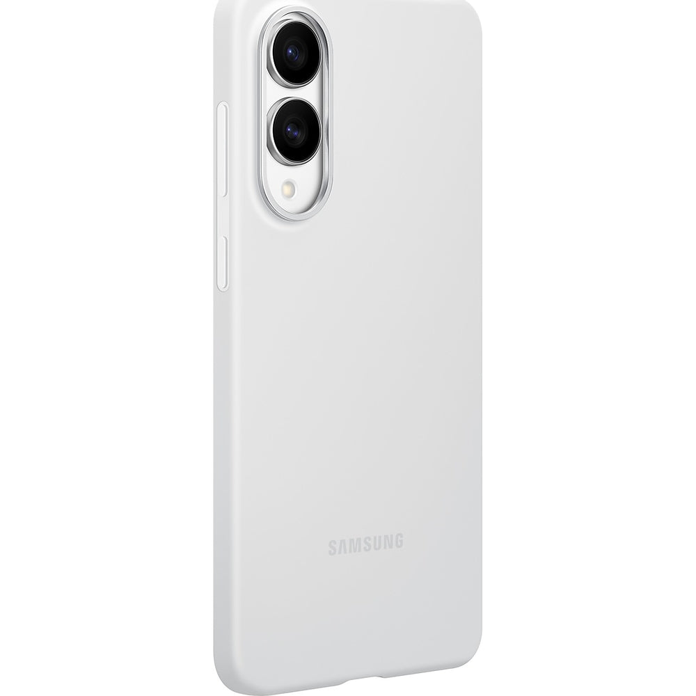 Handyhülle für Galaxy S25 Edge, Samsung Silicone Case, Hellgrau