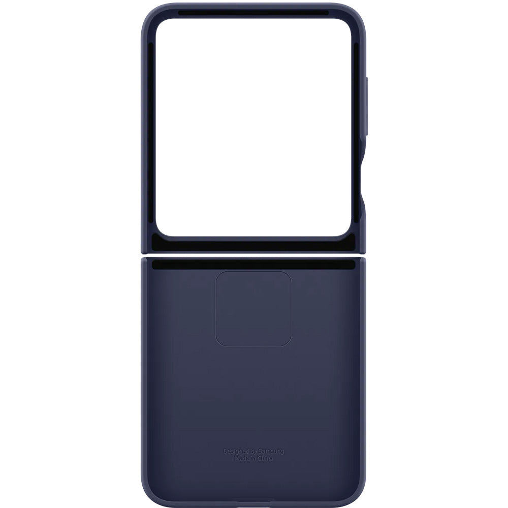 Handyhülle für Galaxy Z Flip7 FE / Z Flip6, Samsung Silicone Cover Ring, Dunkelblau