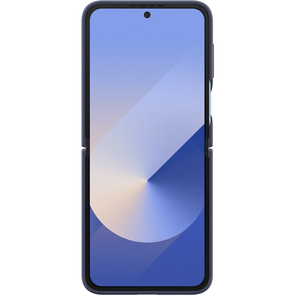 Handyhülle für Galaxy Z Flip7 FE / Z Flip6, Samsung Silicone Cover Ring, Dunkelblau