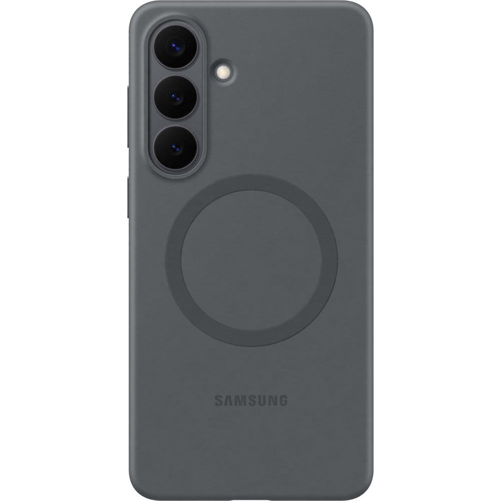 Handyhülle für Galaxy S26, Samsung Silicone Magnet Case mit MagSafe, Schwarz