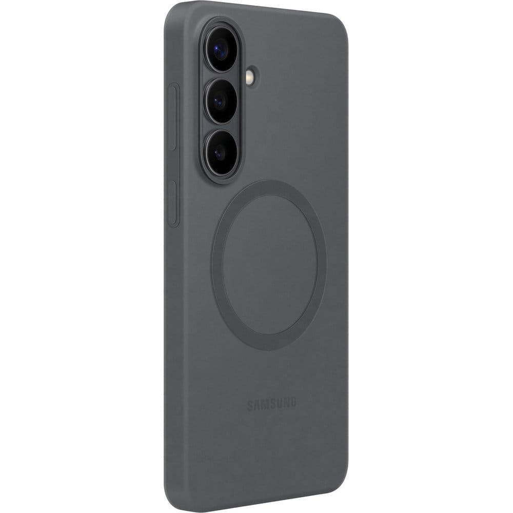 Handyhülle für Galaxy S26, Samsung Silicone Magnet Case mit MagSafe, Schwarz