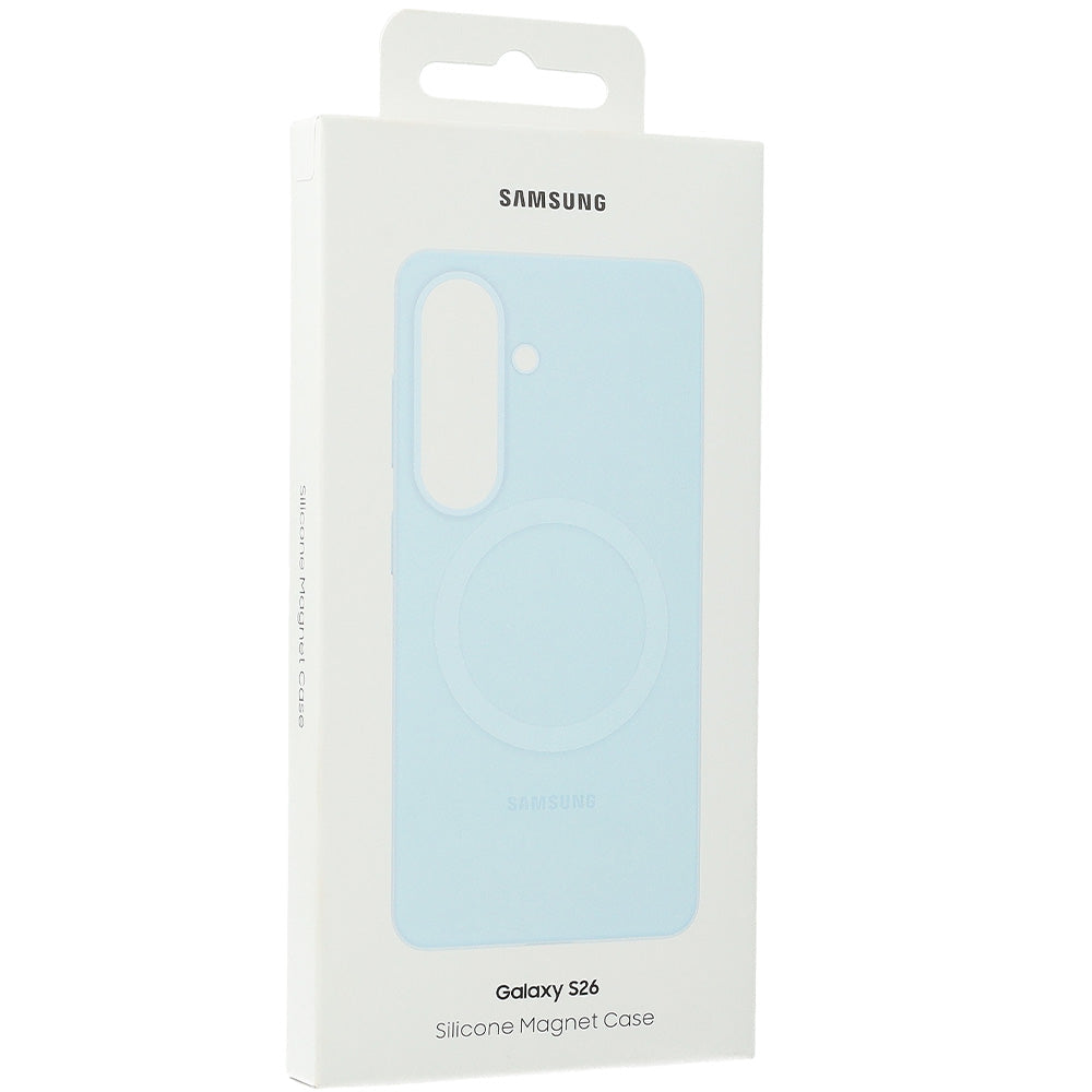 Handyhülle für Galaxy S26, Samsung Silicone Magnet Case mit MagSafe, Blau