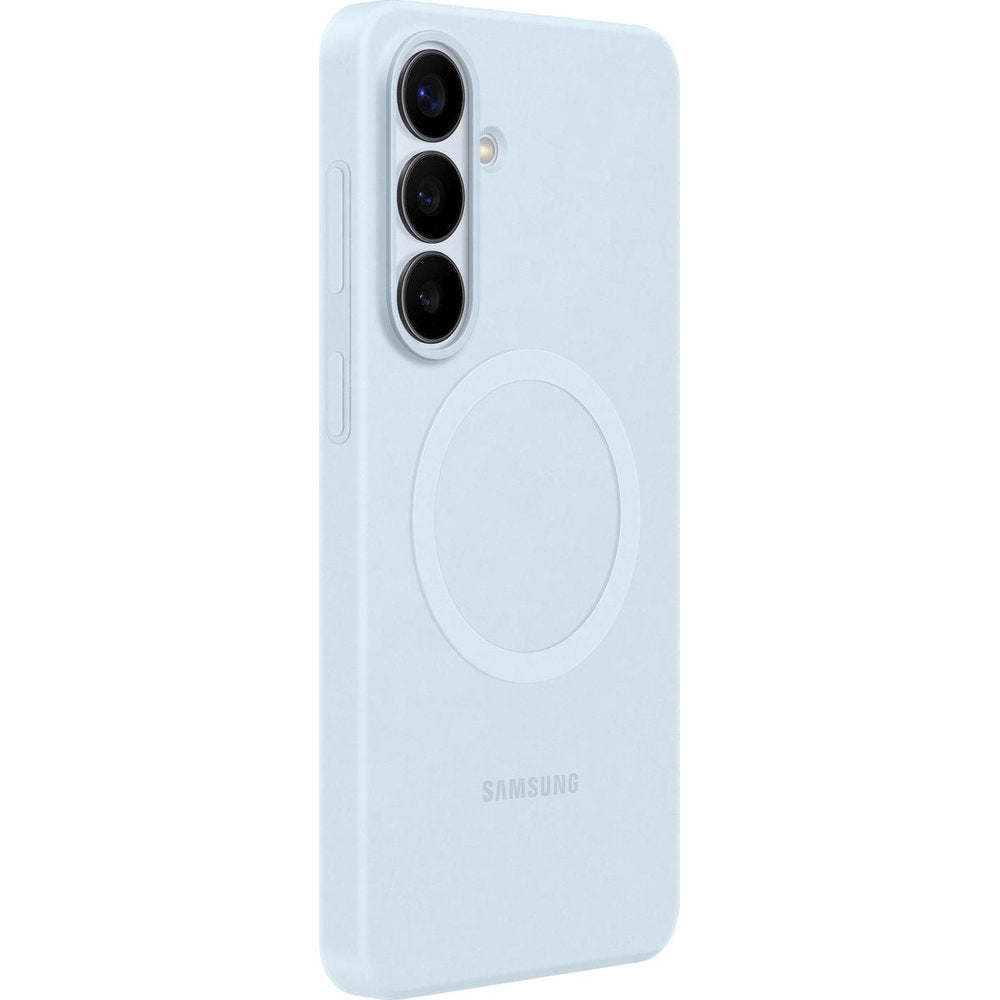 Handyhülle für Galaxy S26 Plus, Samsung Silicone Magnet Case mit MagSafe, Hellblau