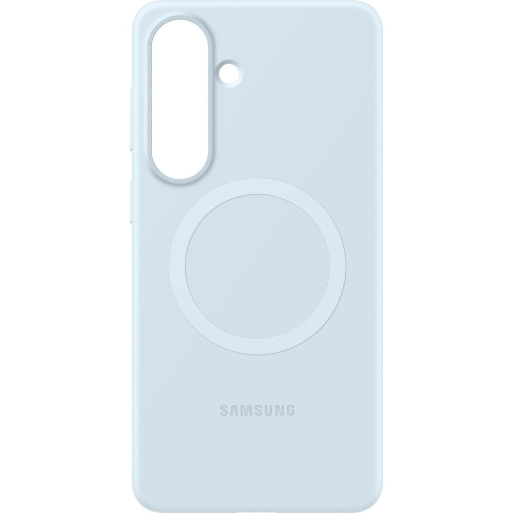 Handyhülle für Galaxy S26 Plus, Samsung Silicone Magnet Case mit MagSafe, Hellblau