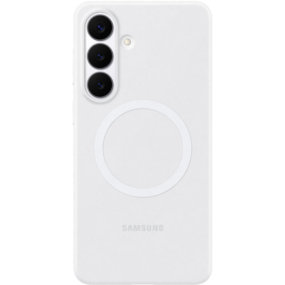 Handyhülle für Galaxy S26 Plus, Samsung Silicone Magnet Case mit MagSafe, Weiß