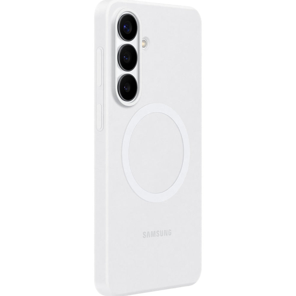 Handyhülle für Galaxy S26 Plus, Samsung Silicone Magnet Case mit MagSafe, Weiß