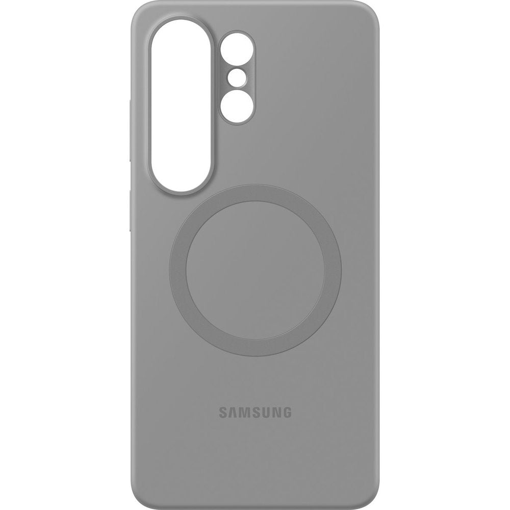 Handyhülle für Galaxy S26 Ultra, Samsung Silicone Magnet Case mit MagSafe, Grau