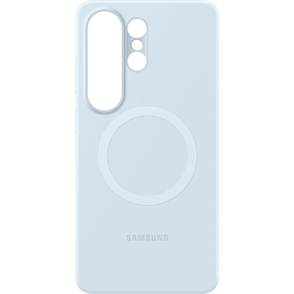 Handyhülle für Galaxy S26 Ultra, Samsung Silicone Magnet Case mit MagSafe, hellblau