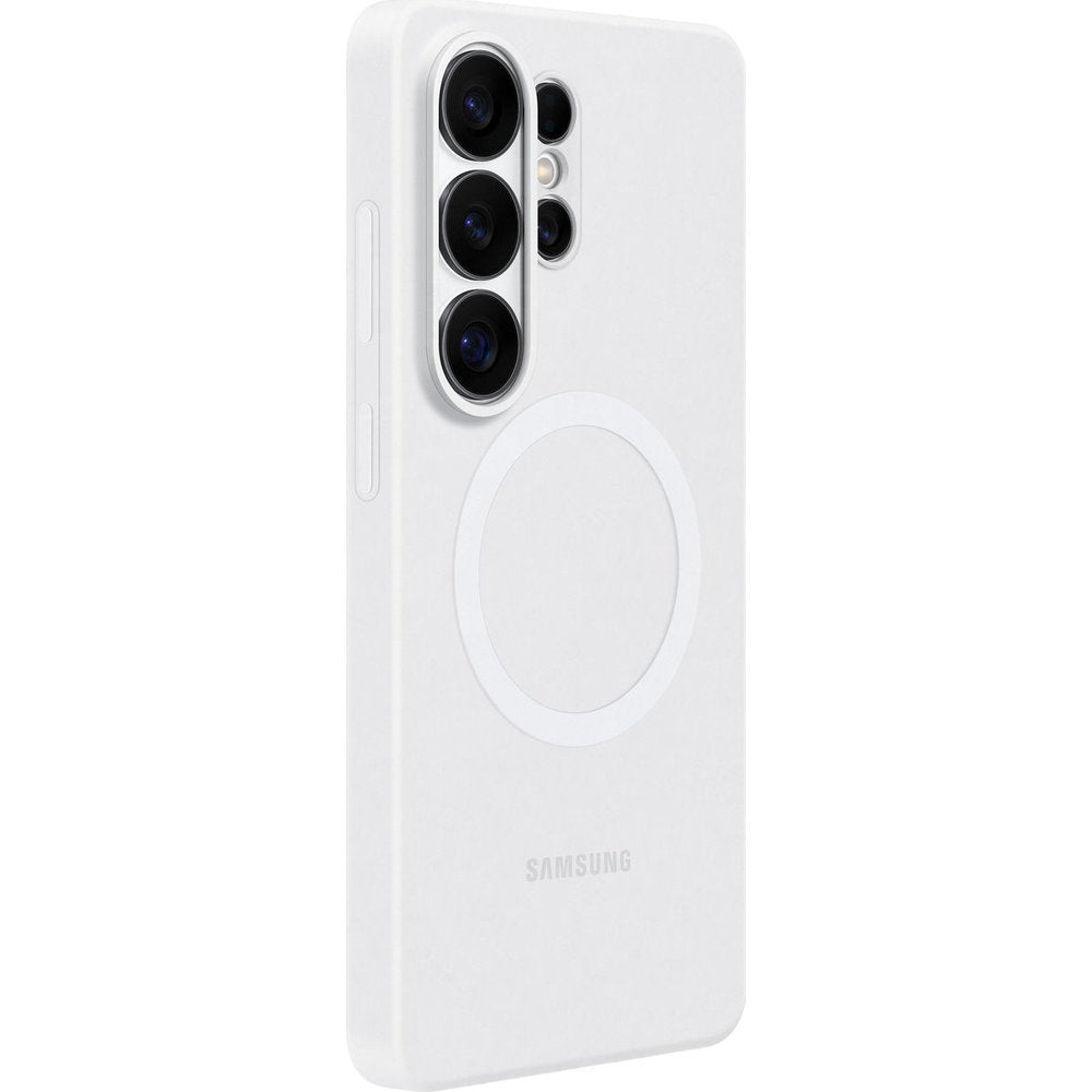 Handyhülle für Galaxy S26 Ultra, Samsung Silicone Magnet Case mit MagSafe, Weiß