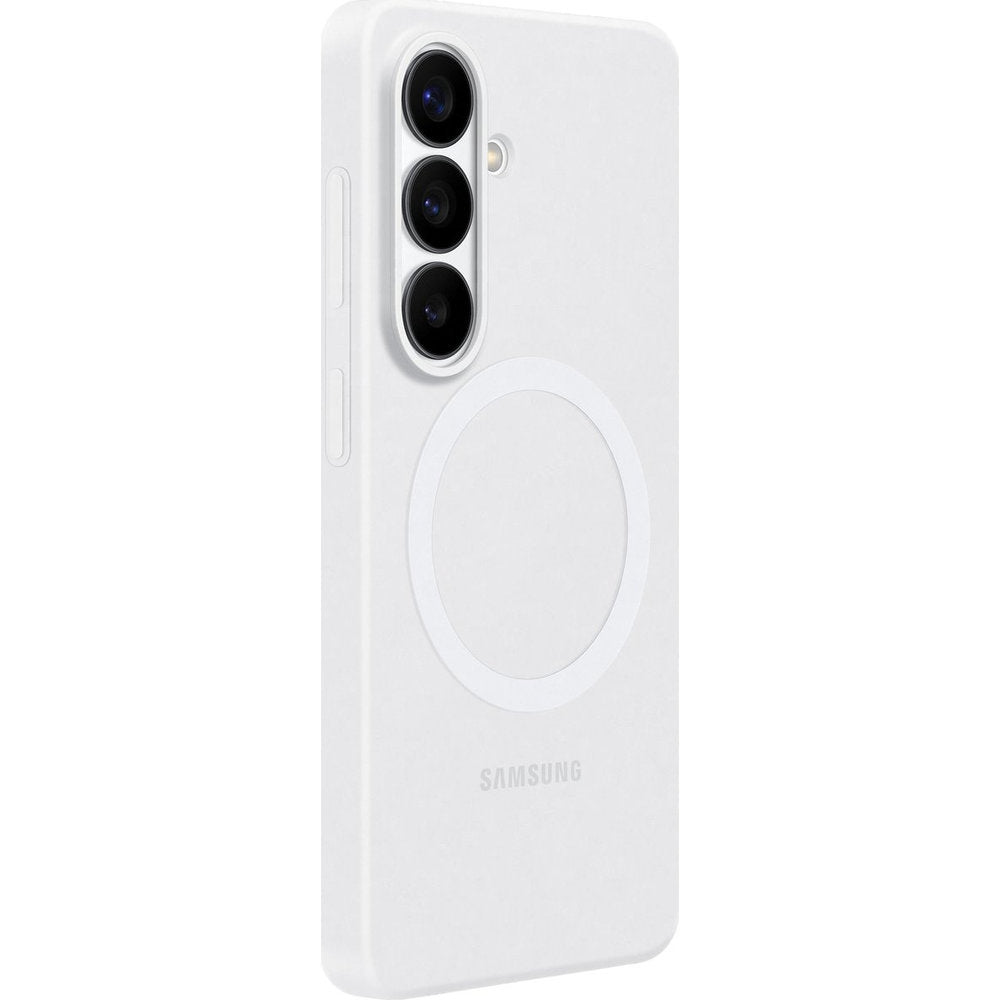 Handyhülle für Galaxy S26, Samsung Silicone Magnet Case mit MagSafe, Weiß
