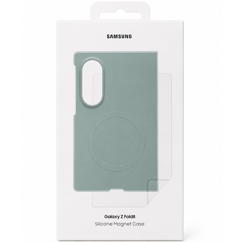 Handyhülle für Galaxy Z Fold8, Samsung Silicone Magnet Case mit MagSafe, Grün