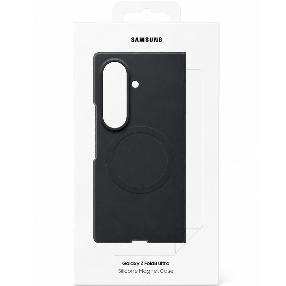 Handyhülle für Galaxy Z Fold8 Ultra, Samsung Silicone Magnet Case mit MagSafe, Schwarz