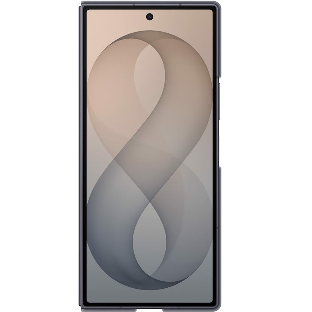 Handyhülle und 2x Anti-Reflexionsfolie für Galaxy Z Fold8 Ultra, Samsung Silicone Magnet Case mit MagSafe, Graphit