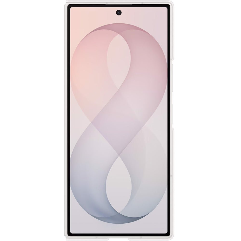 Handyhülle und 2x Anti-Reflexionsfolie für Galaxy Z Fold8 Ultra, Samsung Silicone Magnet Case mit MagSafe, Weiß