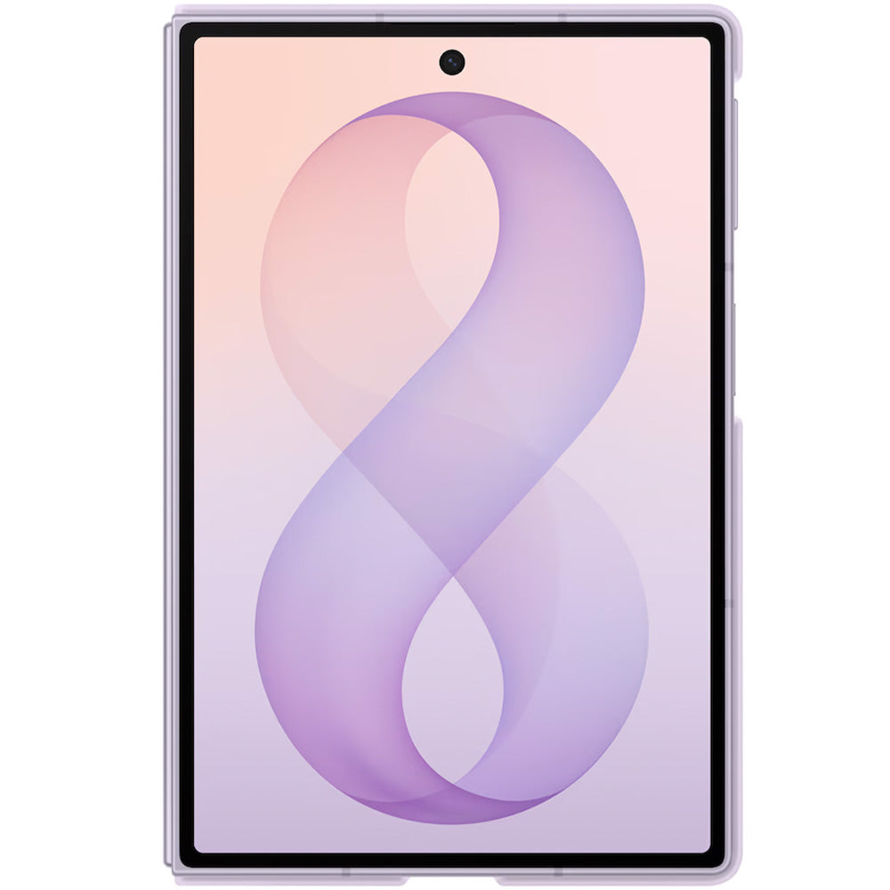 Handyhülle und 2x Anti-Reflexionsfolie für Galaxy Z Fold8, Samsung Silicone Magnet Case mit MagSafe, Violett