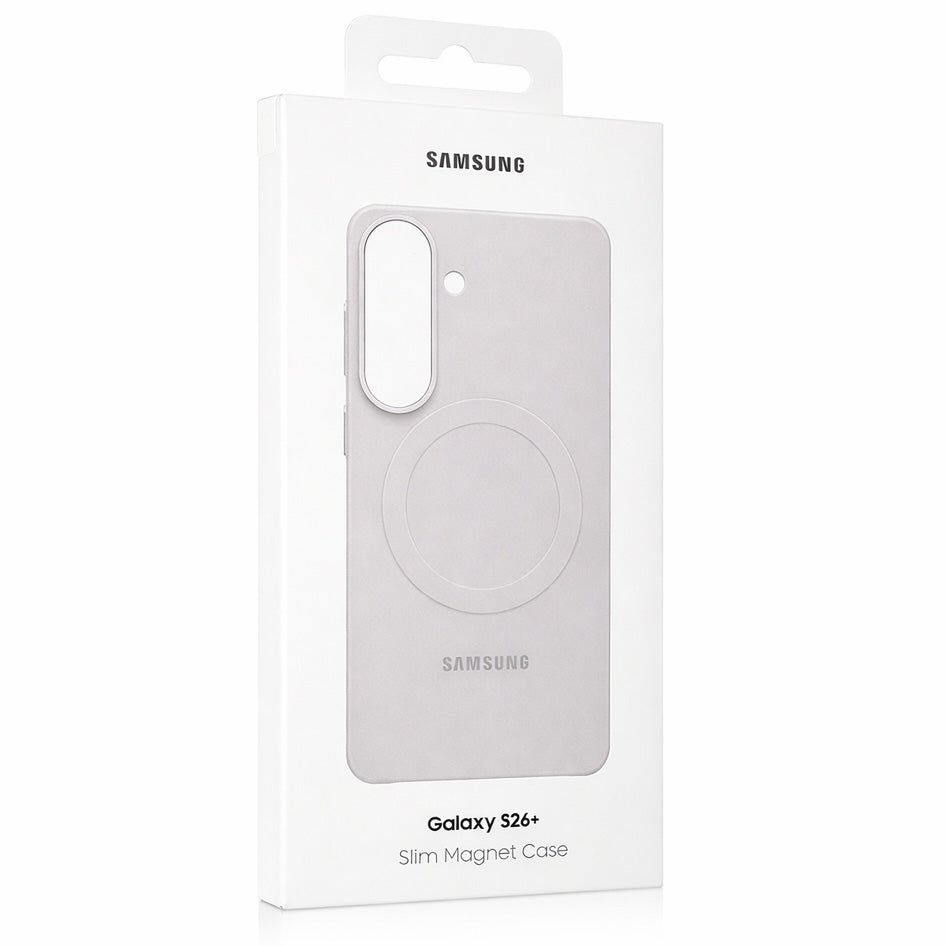 Handyhülle für Galaxy S26 Plus, Samsung Slim Magnet Case mit MagSafe, Grau