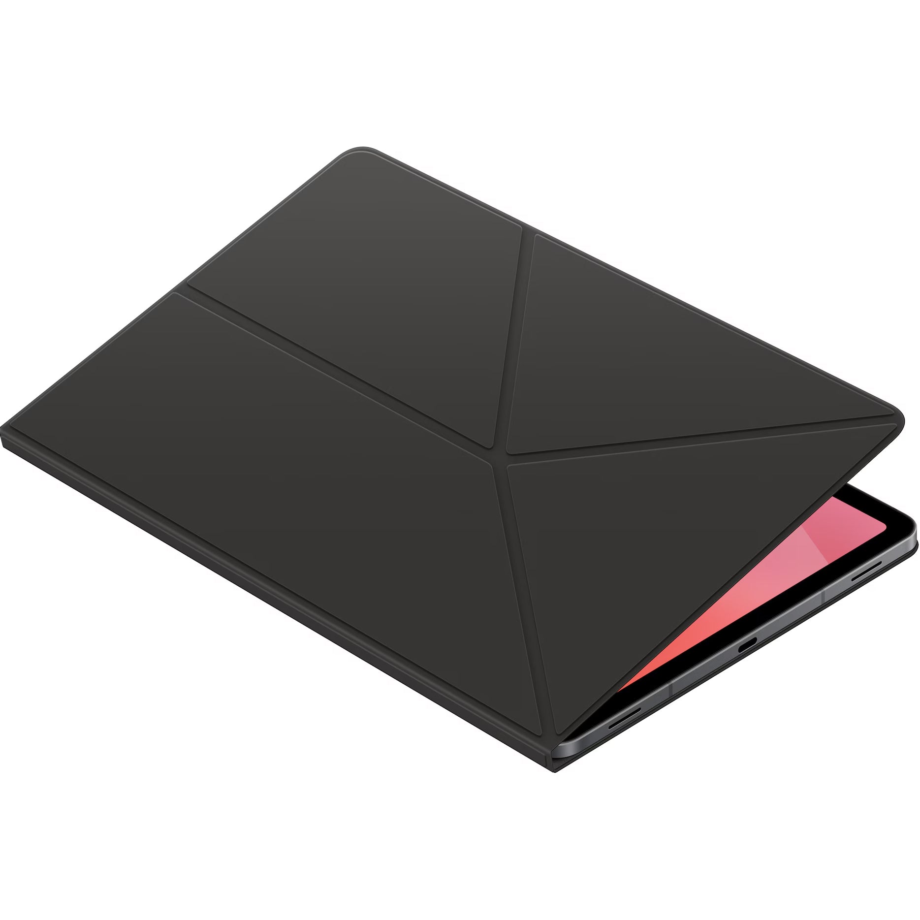 Schutzhülle für Galaxy Tab S11, Samsung Smart Book Cover, Schwarz