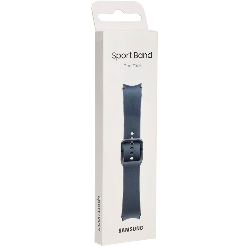Armband für Galaxy Watch 7/FE/6/6 Classic/5 Pro/5/4/4 Classic, Samsung Sport Band, S/M, Graphit
