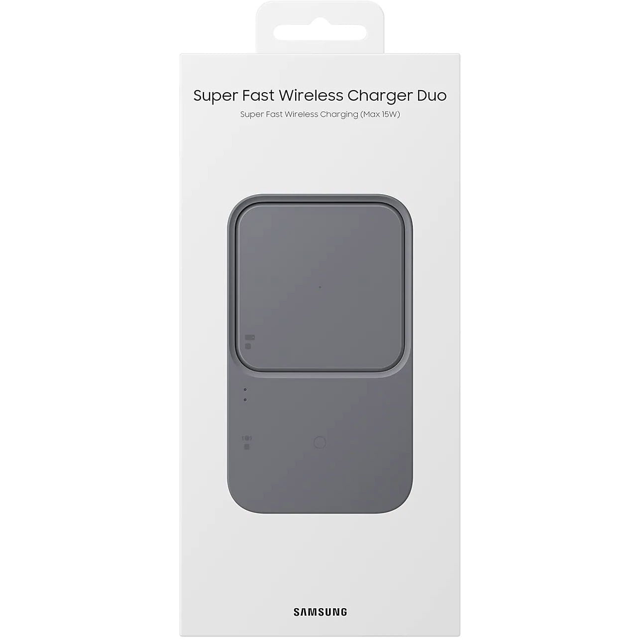 Samsung Wireless Charger Duo EP-P5400BBEGEU 15W induktives Ladegerät, grau