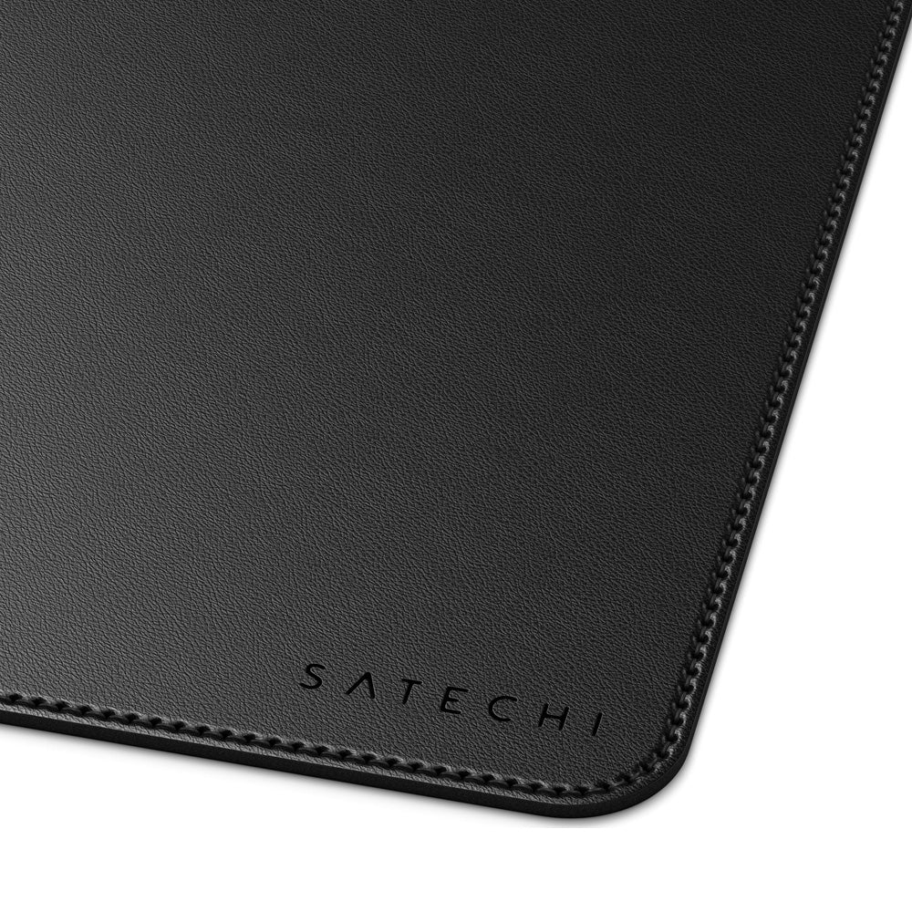 Schreibtischunterlage aus veganem Leder, Satechi Premium Desk Mat, Schwarz