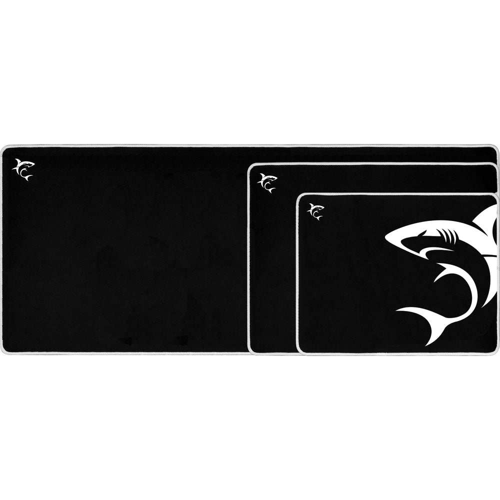Gaming-Mauspad, White Shark SHARK XL, 800 x 350 mm, Schwarz