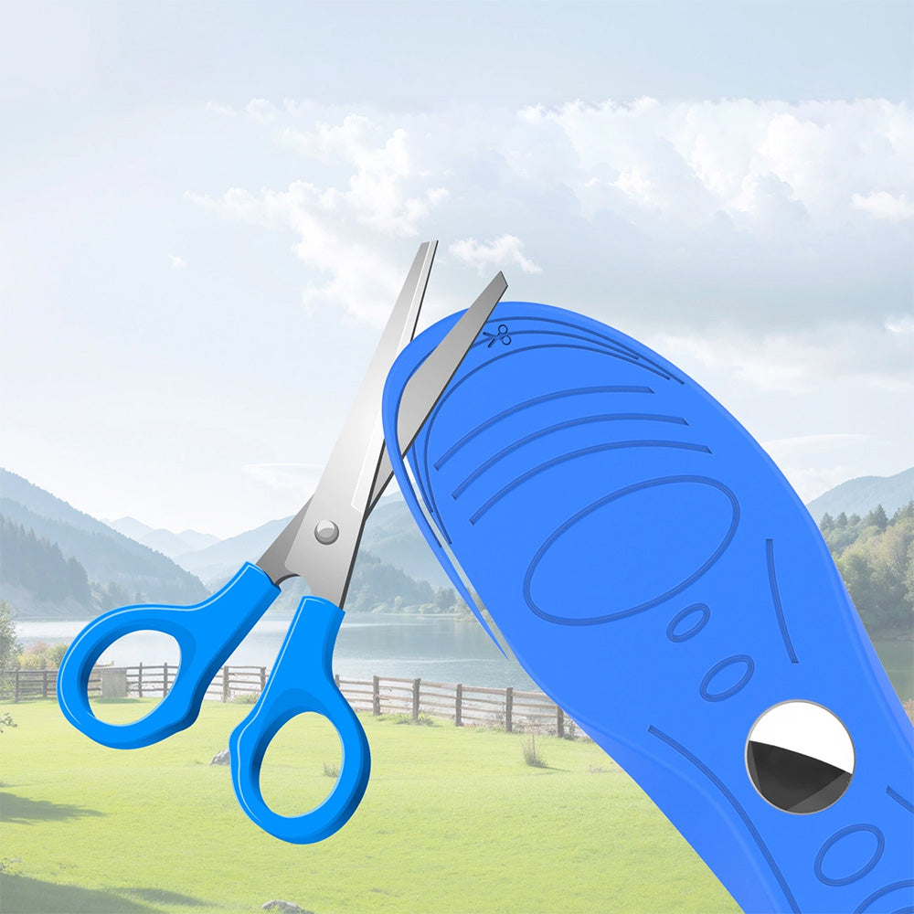 Schuheinlagen mit Hülle für Apple AirTag in der Größe 155–170 mm, Hurtel, Blau