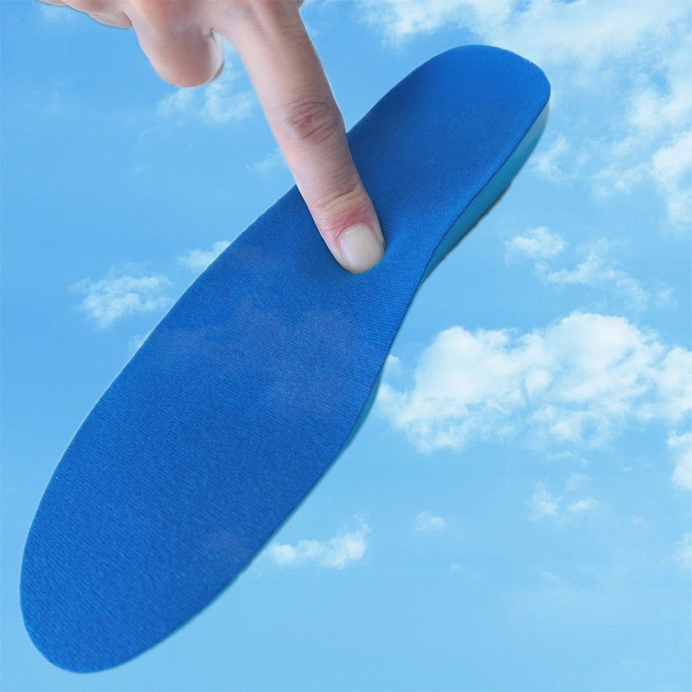 Schuheinlagen mit Hülle für Apple AirTag in der Größe 155–170 mm, Hurtel, Blau