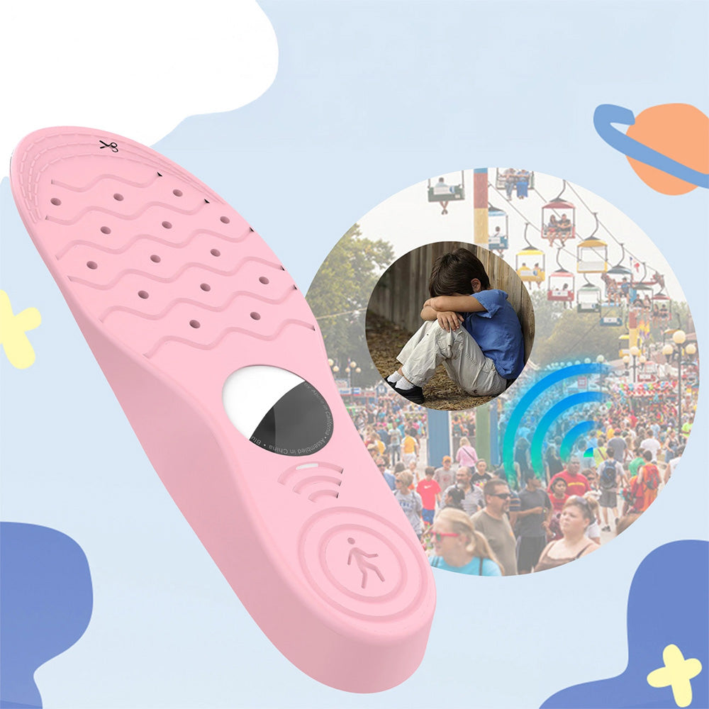 Schuheinlagen mit Hülle für Apple AirTag in der Größe 155–170 mm, Hurtel, Rosa