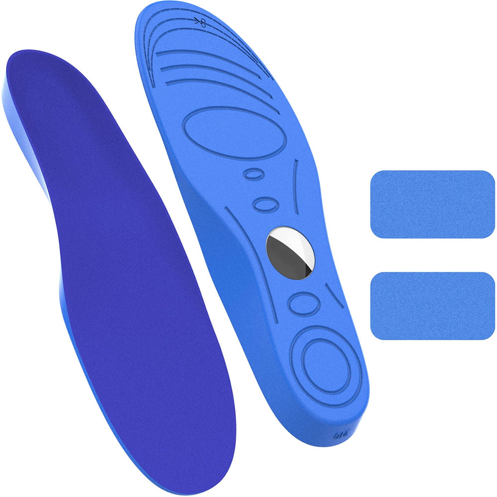 Schuheinlagen mit Hülle für Apple AirTag in der Größe 175–190 mm, Hurtel, Blau