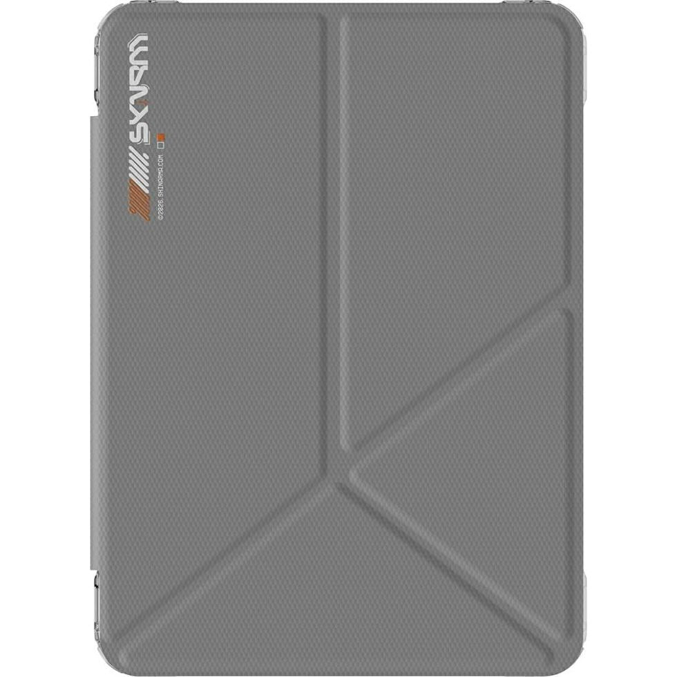 Hülle mit Klappe für Amazon Kindle Paperwhite 12, Skinarma Serix, Grau