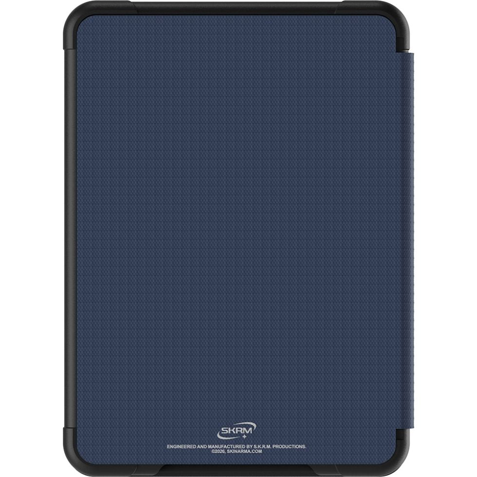 Hülle mit Klappe für Amazon Kindle Paperwhite 12, Skinarma Trax, Dunkelblau