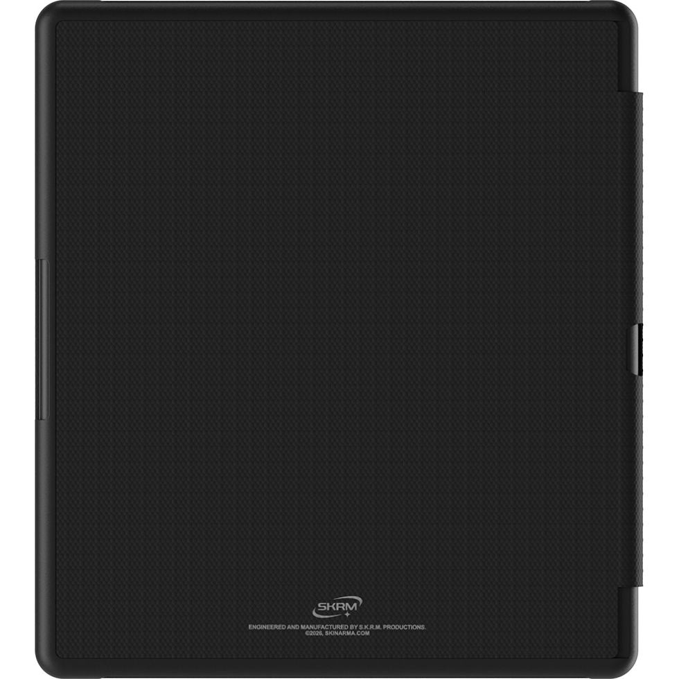 Hülle mit Klappe für Amazon Kindle Scribe 2, Skinarma Trax, Schwarz
