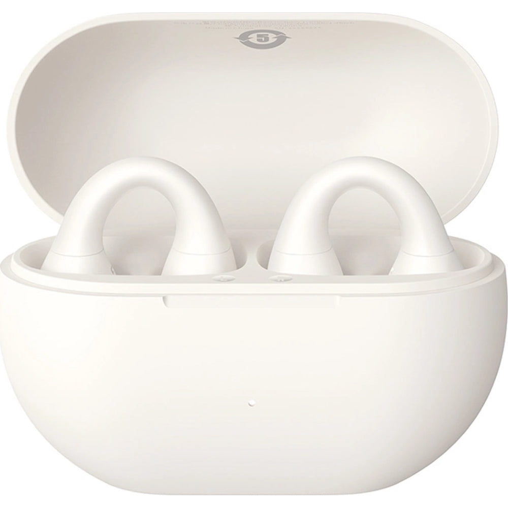 Baseus Bass Open Ear 15 Clip TWS Bluetooth 5.4 drahtloser In-Ear-Kopfhörer, Weiß