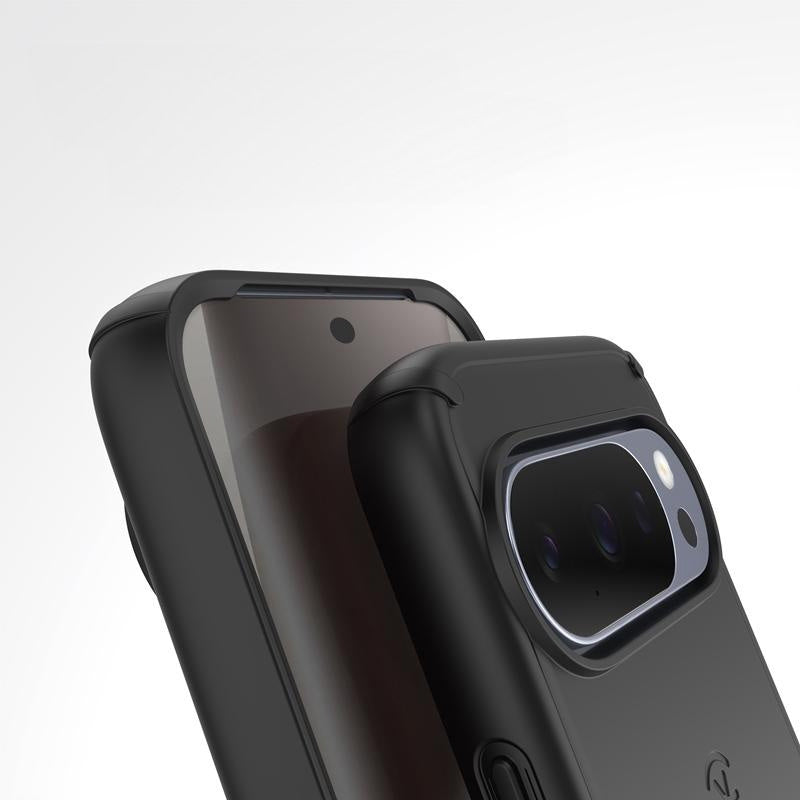 Handyhülle für Google Pixel 10 / 10 Pro, Speck ImpactHero Grip, Schwarz
