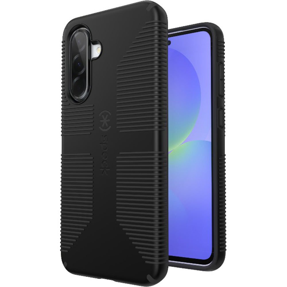 Handyhülle für Samsung Galaxy A56 5G / A36 5G, Speck ImpactHero Grip, Schwarz