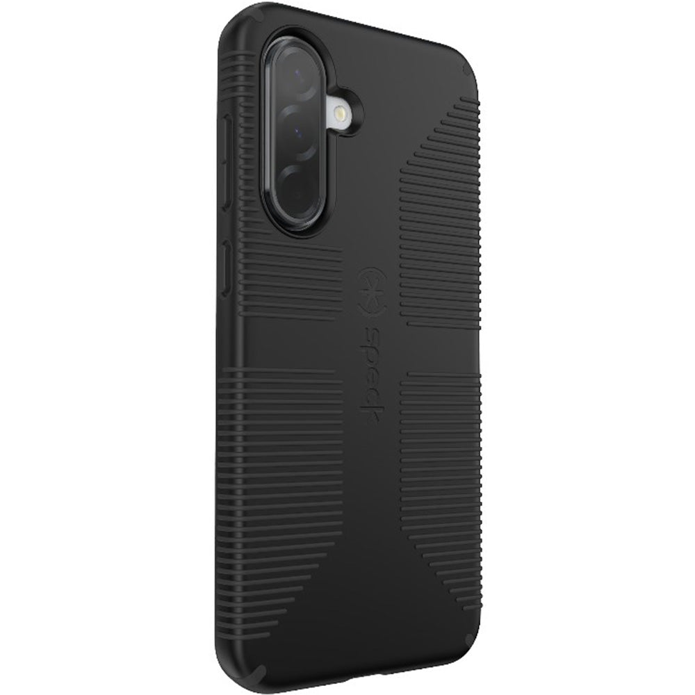 Handyhülle für Samsung Galaxy A56 5G / A36 5G, Speck ImpactHero Grip, Schwarz