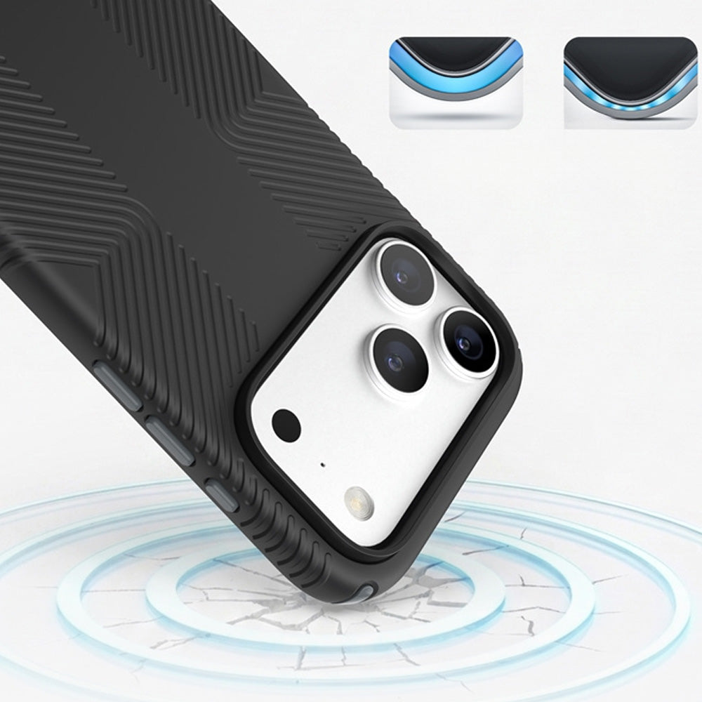 Handyhülle für iPhone 18 Pro Max / 17 Pro Max, Speck Presidio2 Grip mit MagSafe, Schwarz (3/10)