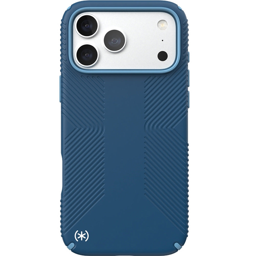 Handyhülle für iPhone 18 Pro Max / 17 Pro Max, Speck Presidio2 Grip mit MagSafe, Blau (1/10)